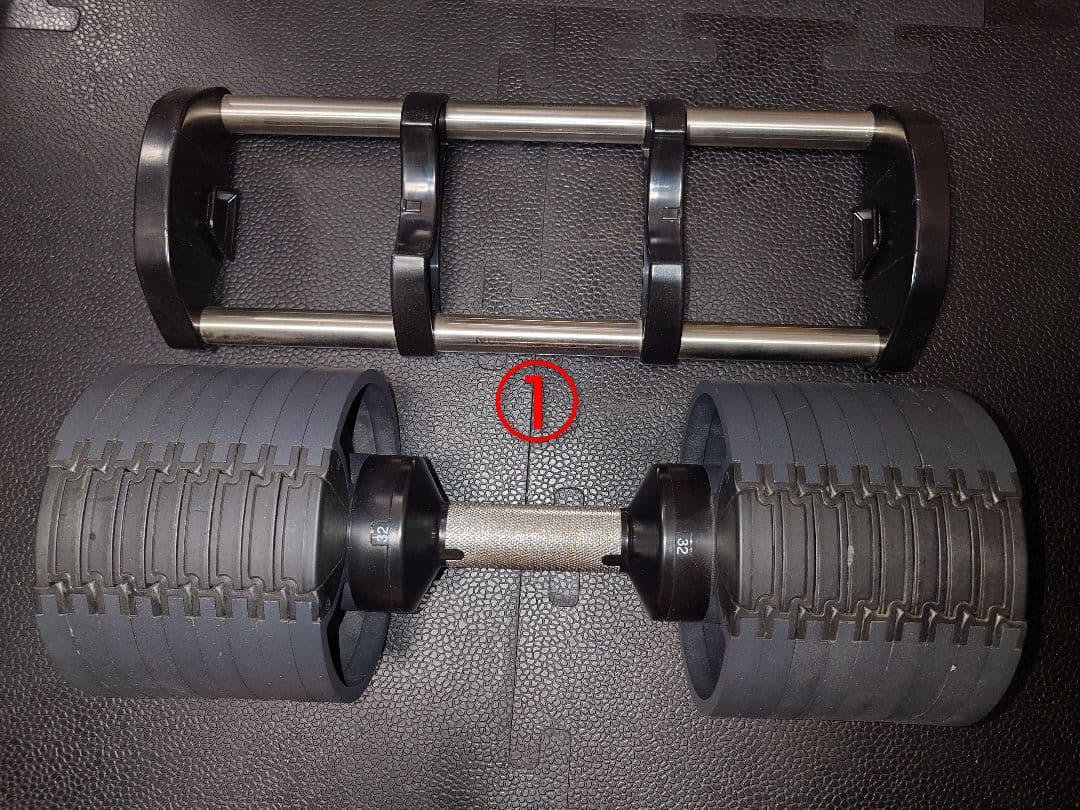 FLEXBELL 32kg 4kg刻みフレックスベル 可変式ダンベル①※難有り