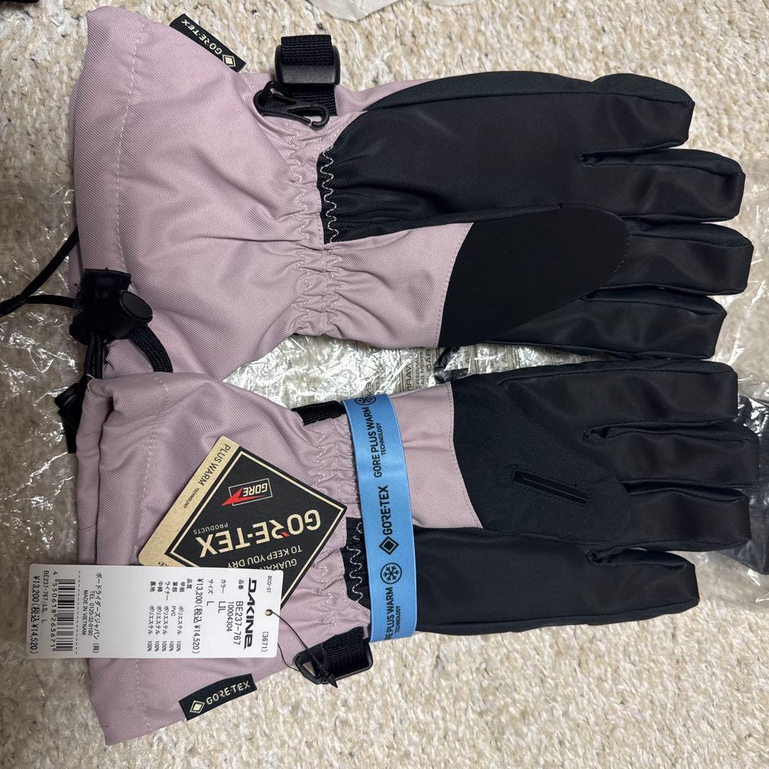 DAKINE ゴアテックス グローブ Lサイズ ピンク　タグ付き 新品未使用品