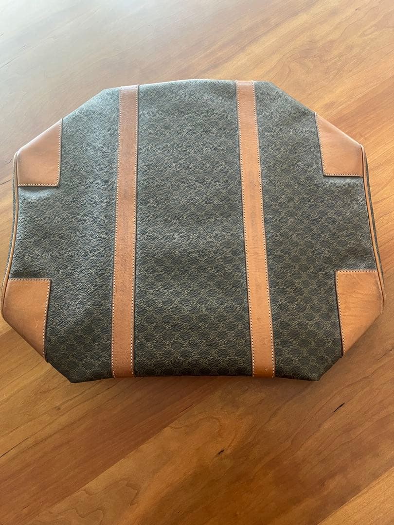 CELINE オールド セリーヌ マカダム ボストンバッグ ヴィンテージ