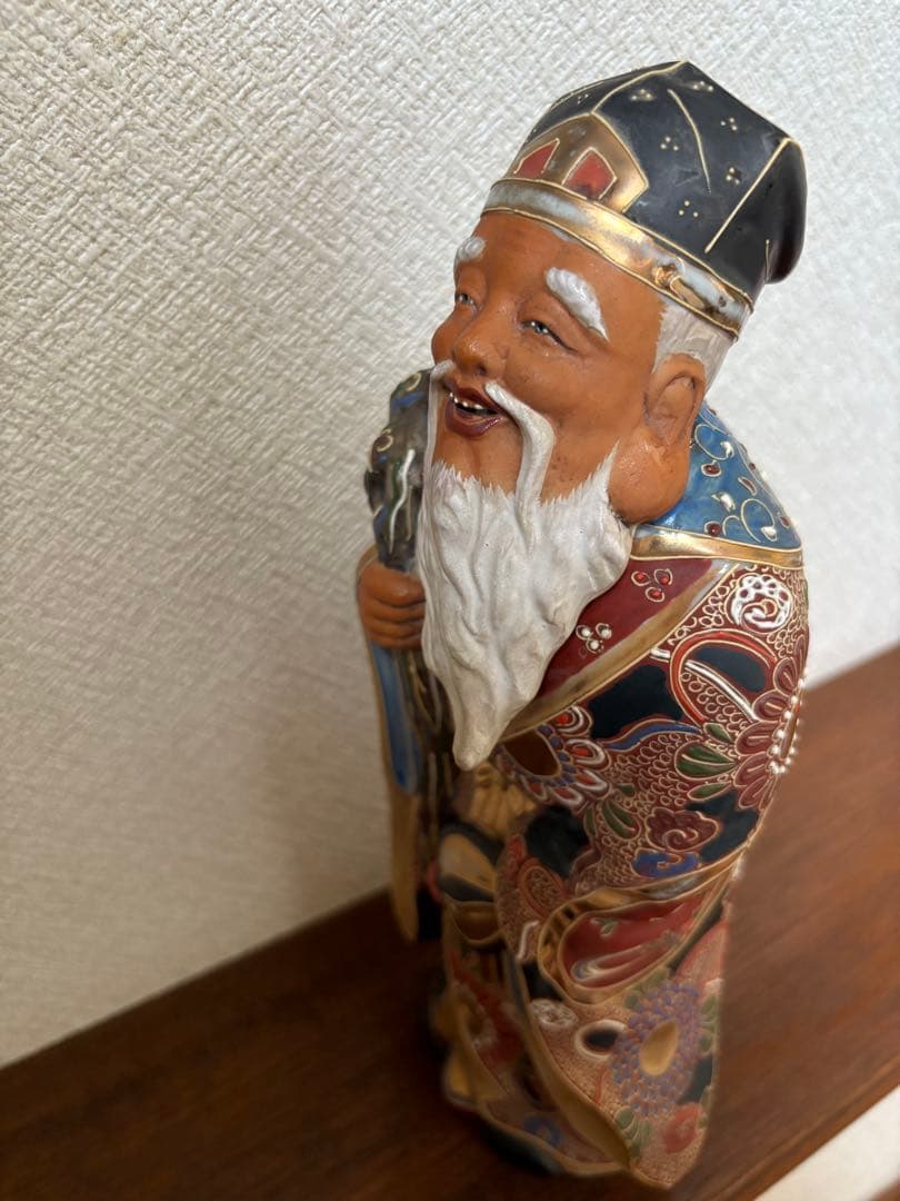 老人像　置物