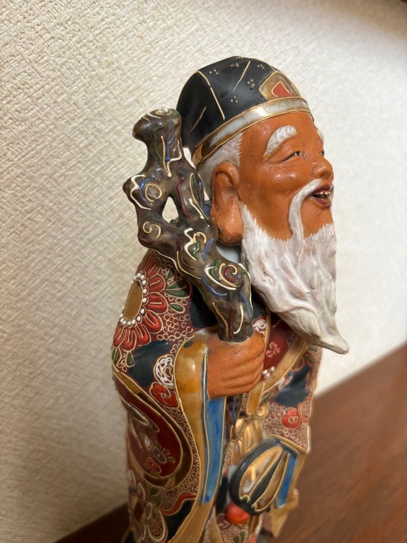 老人像　置物