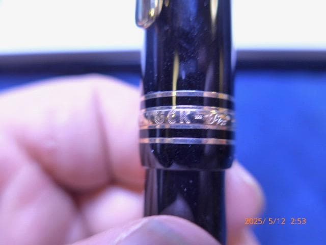 新品未使用のマイスターシュテュック#146 万年筆（F）14K 保証書、ケース付
