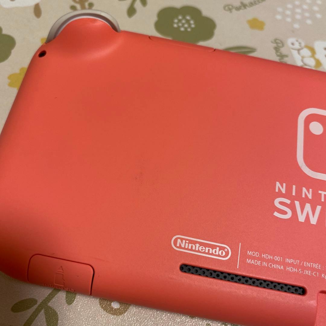 switchライトコーラルピンク本体