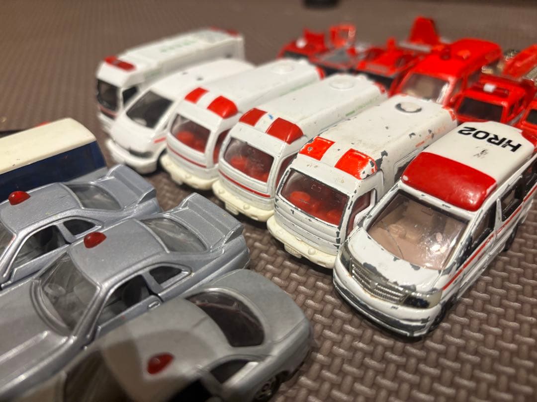 1970年代〜　レア廃盤トミカ　まとめ売り　パトカー　道路公団　JAF など