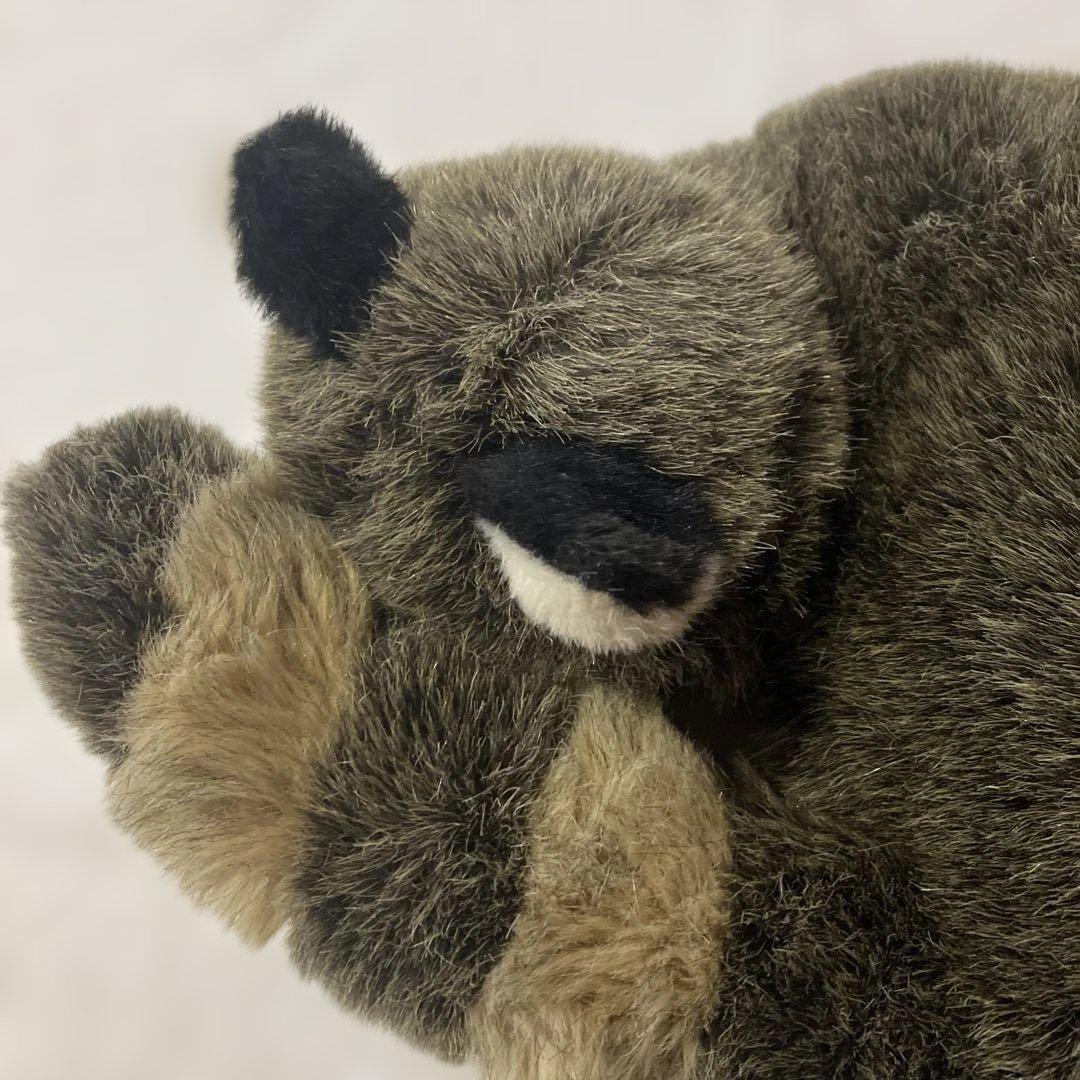 シュタイフ Steiff アライグマ ぬいぐるみ 耳ボタンあり タグなし