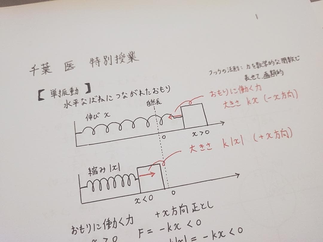 駿台　千葉大医学部医学科物理対策　山本義隆先生　問題板書セット　鉄緑会　河合塾