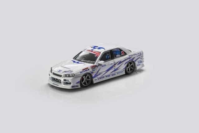 D1グランプリ SKYLINE ER34 Drift ドリフト GT-R 2台
