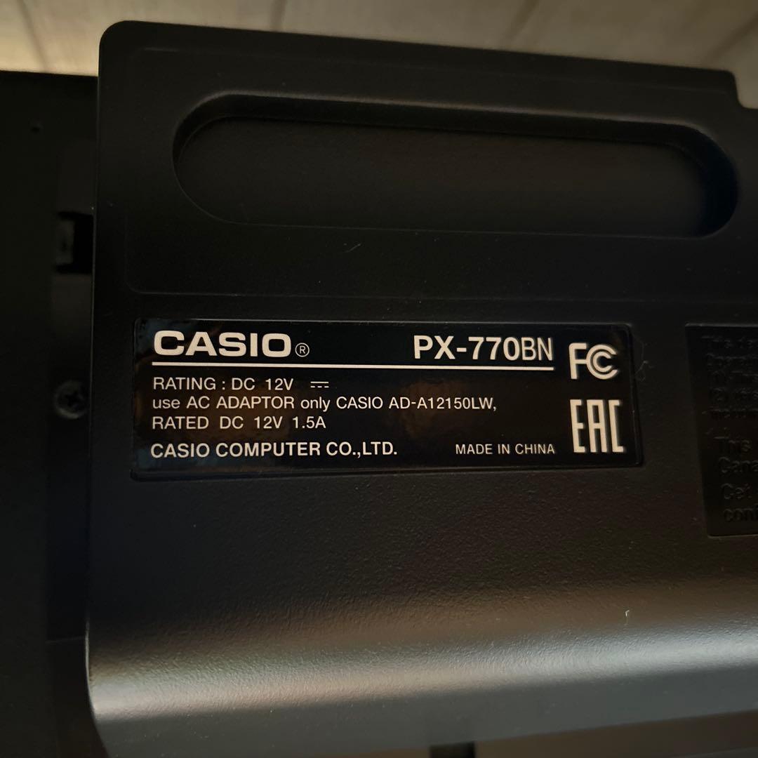 【さいたま市直接引取限定】PX-770BN 2018 CASIO Privia