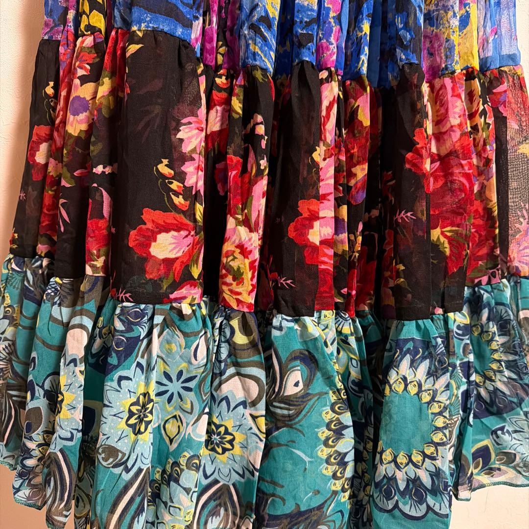 ベリーダンス Belly dance silk skirt