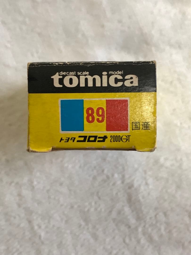 トミカ トヨタ コロナ 2000GT (黒箱　日本製)