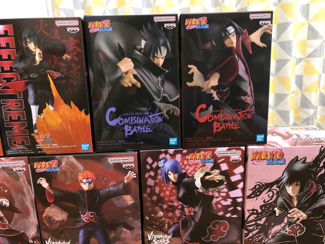 NARUTO VIBRATION STARS等フィギュアセット暁