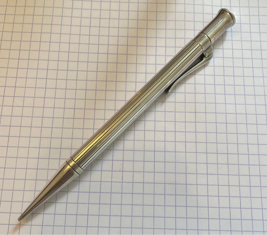 ファーバーカステル メカニカルペンシル 伯爵　シルバーコーティング 0.7mm