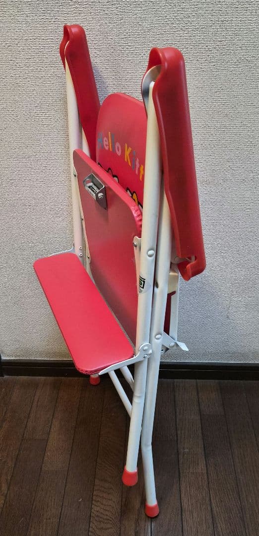 ハローキティ　レトロ　キッズチェア　ハイチェア　子供椅子　希少　美品