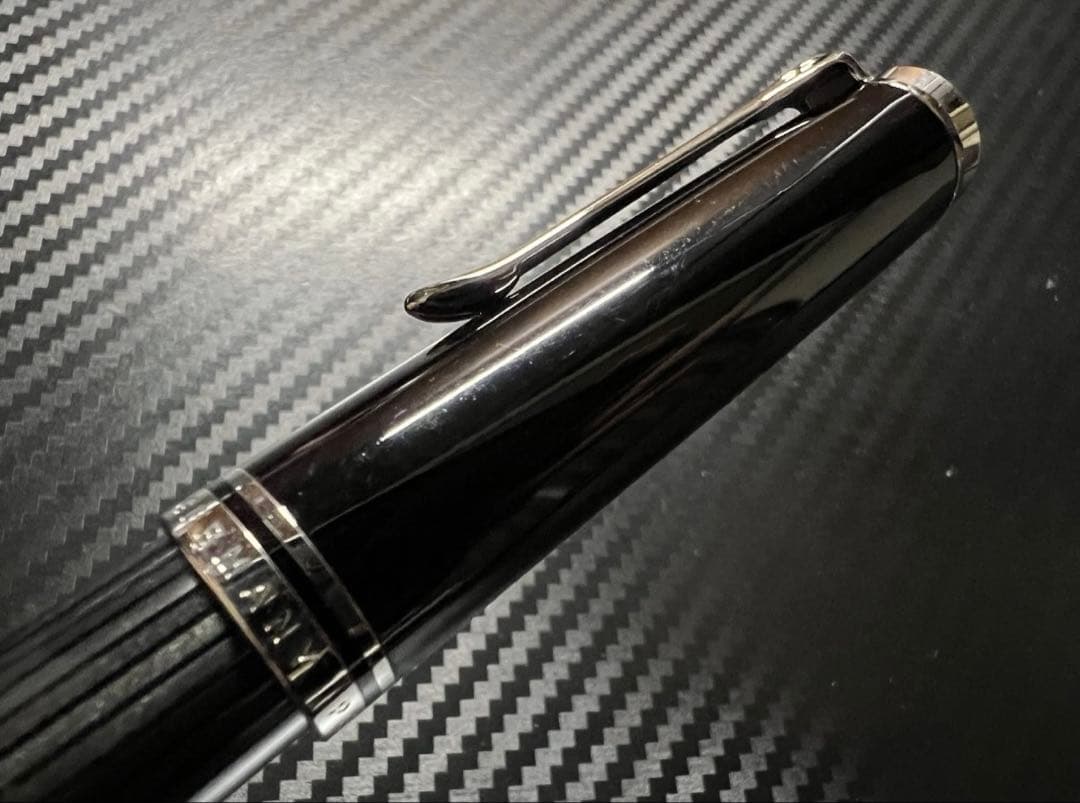 未使用に近い ペリカン スーベレーン M805 万年筆 シュトレーゼマン M