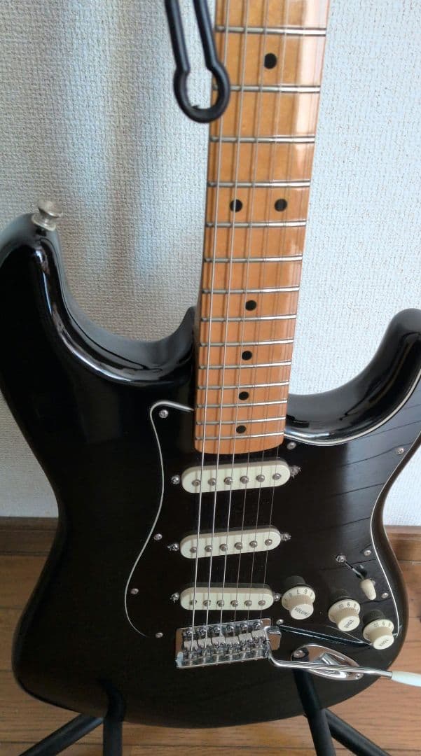 Fender Mexico ストラトキャスター ブラック メイプル