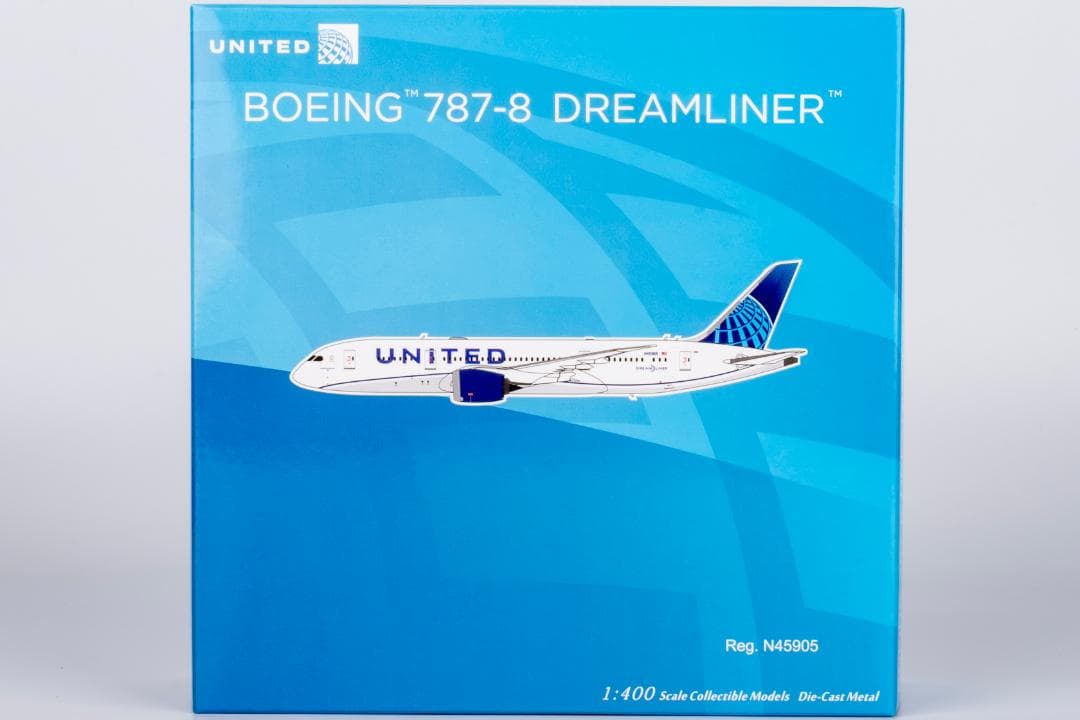 ユナイテッド航空 787-8 ドリームライナー N45905 1/400