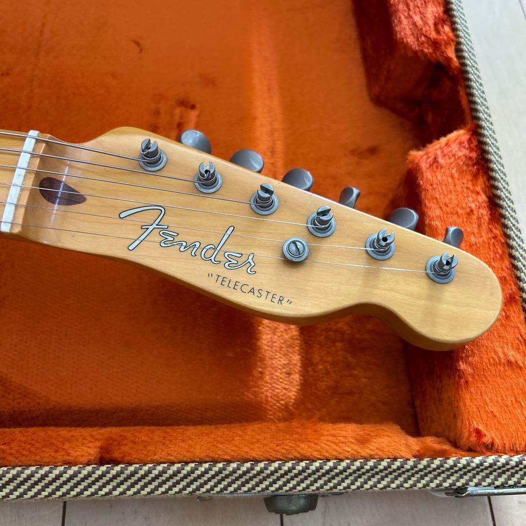 日本製 Fender 52テレキャスター マイナスビス G&Gツイードケース付