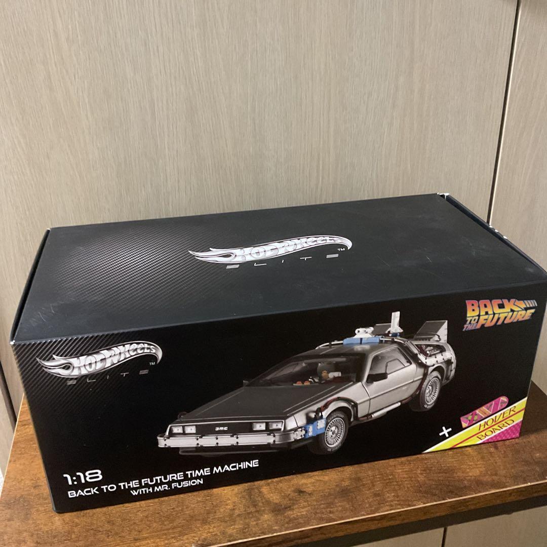 やっしー　ホットウィール　デロリアン　1/18