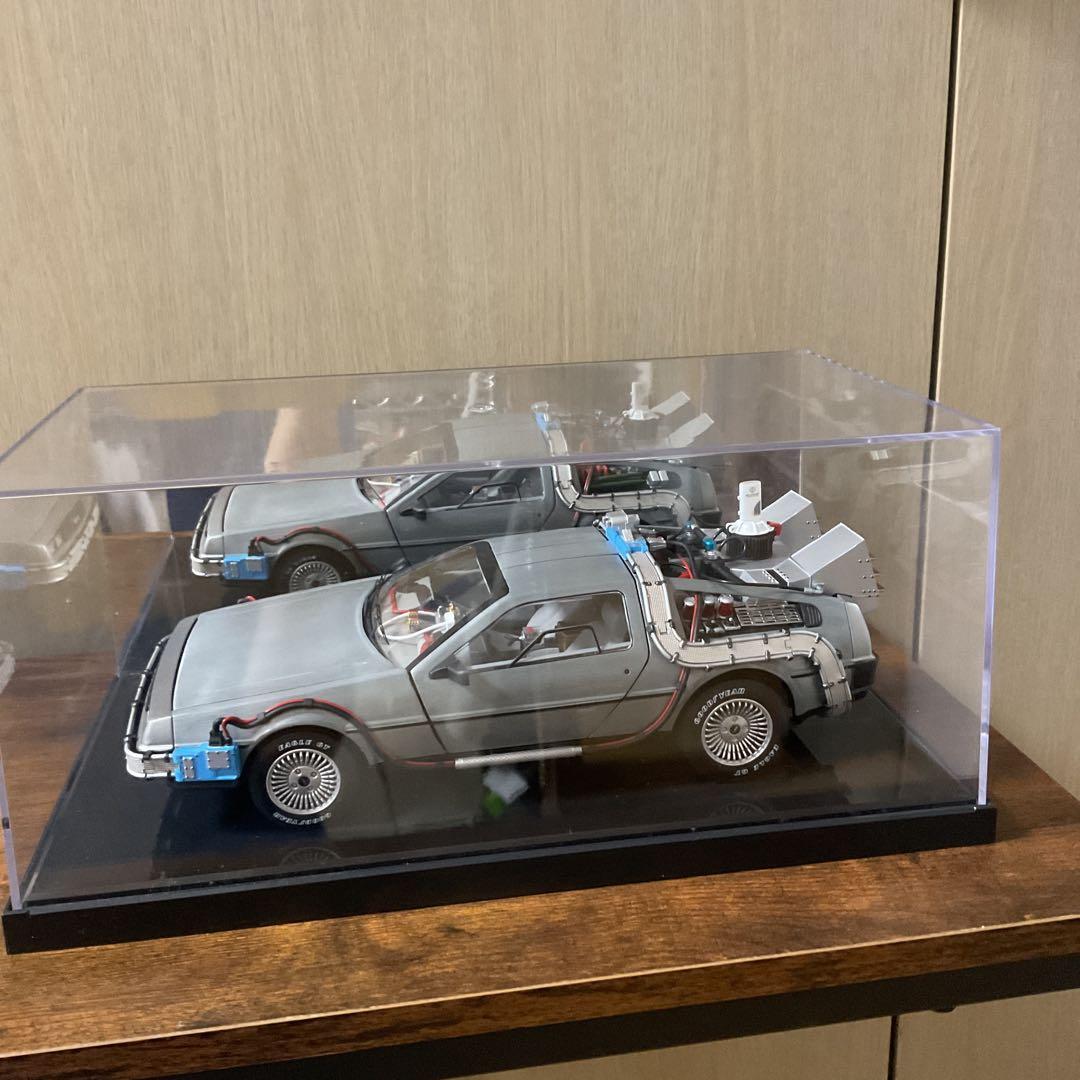 やっしー　ホットウィール　デロリアン　1/18
