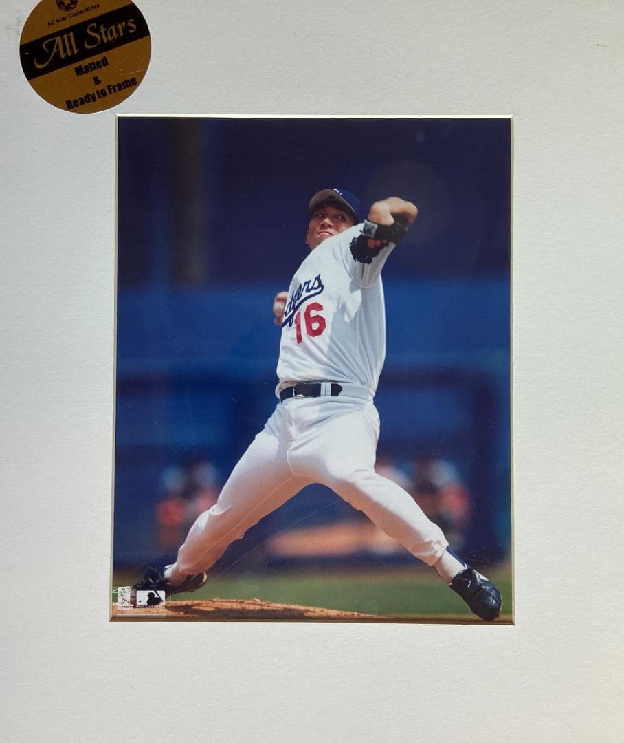 野茂英雄（ドジャース）投球フォームの写真