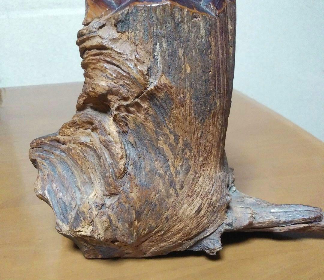 【貴重】一刀彫　達磨大師　木彫り　アンティーク　ヴィンテージ　　縁起物