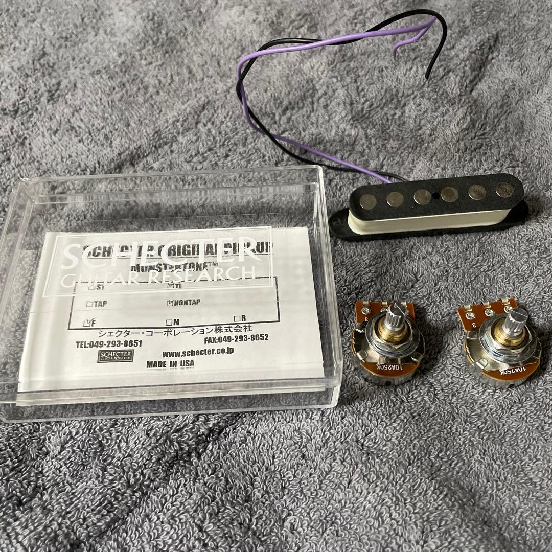 ギター SCHECTER PA-LS/TK +MONSTERTONE TE NONTAP