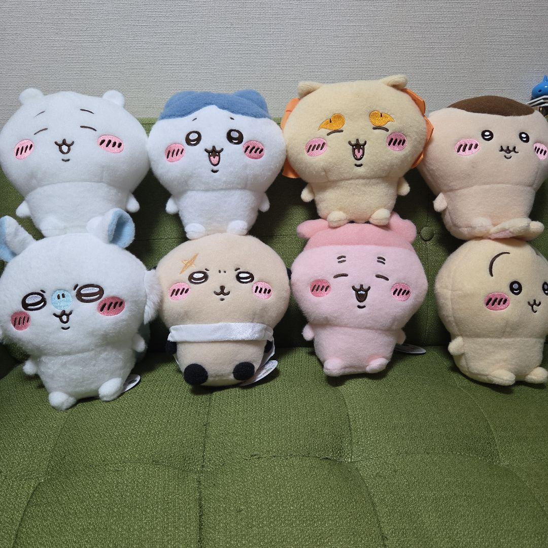 早い者勝ち　ちいかわ　しーぷわぬいぐるみ①②　8種コンプリート