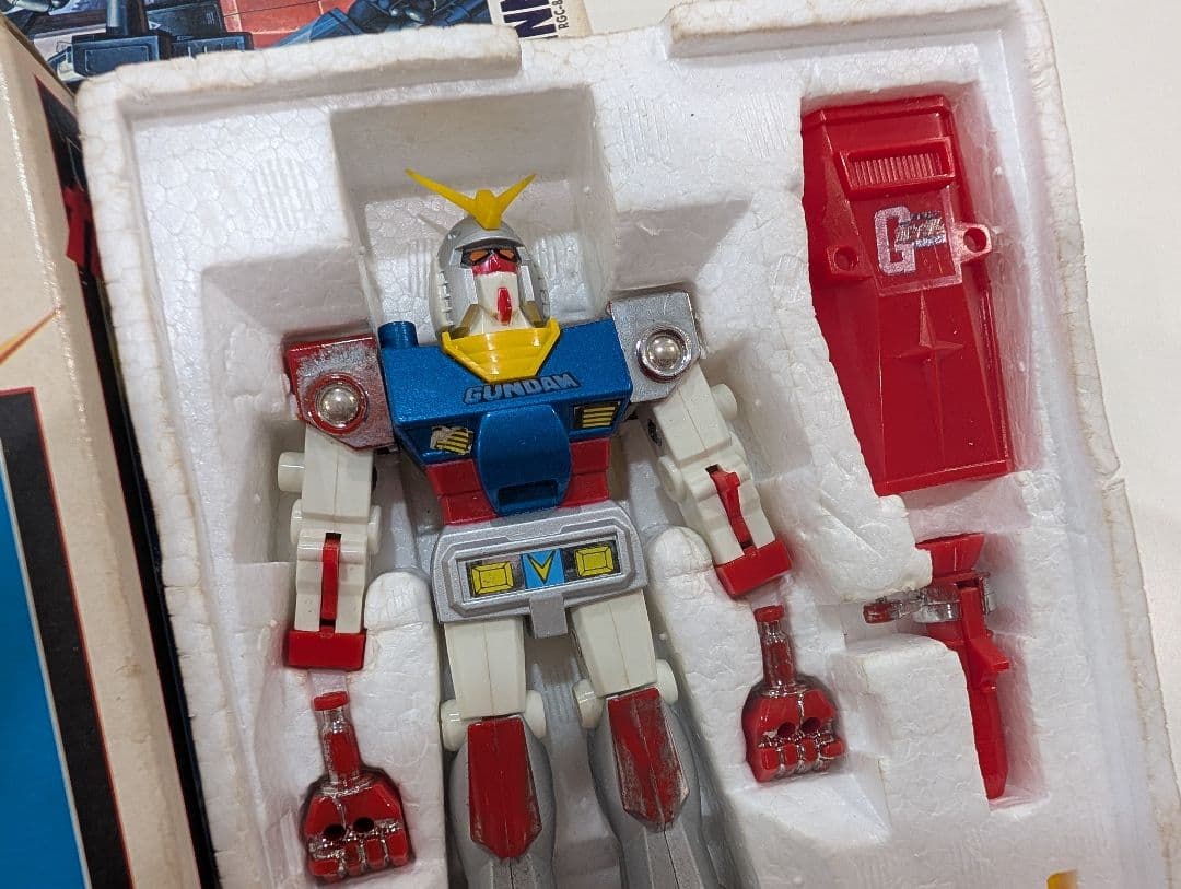 機動戦士ガンダムDX　ダイカスト　クローバー　レア　超合金