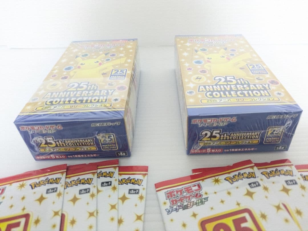 25th アニバーサリーコレクション box 未開封 プロモ4パック付き ×2