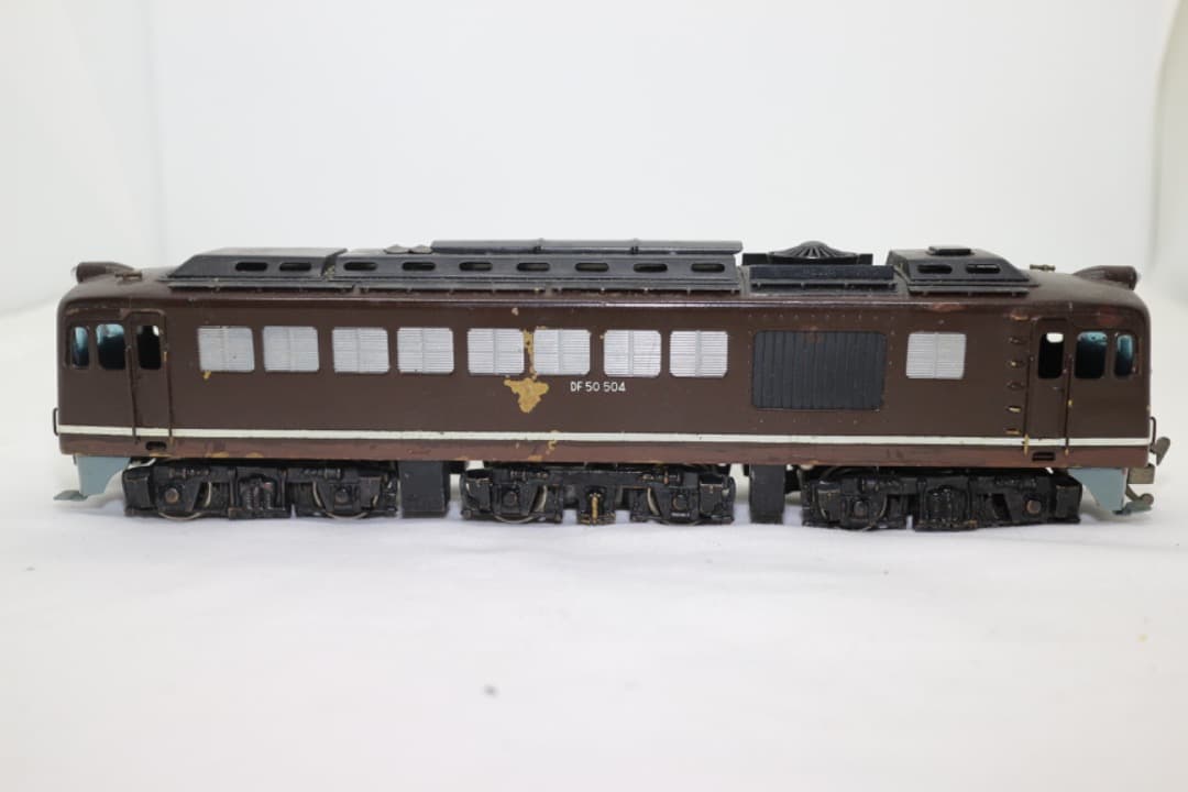 天賞堂 Tenshodo 鉄道模型 HOゲージ DF50 ディーゼル機関車 茶色