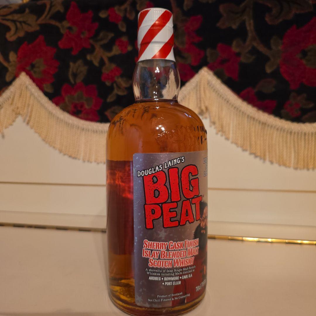 <終売>BIG PEAT限定版 2023クリスマス[ダグラスレイン]初のシェリー
