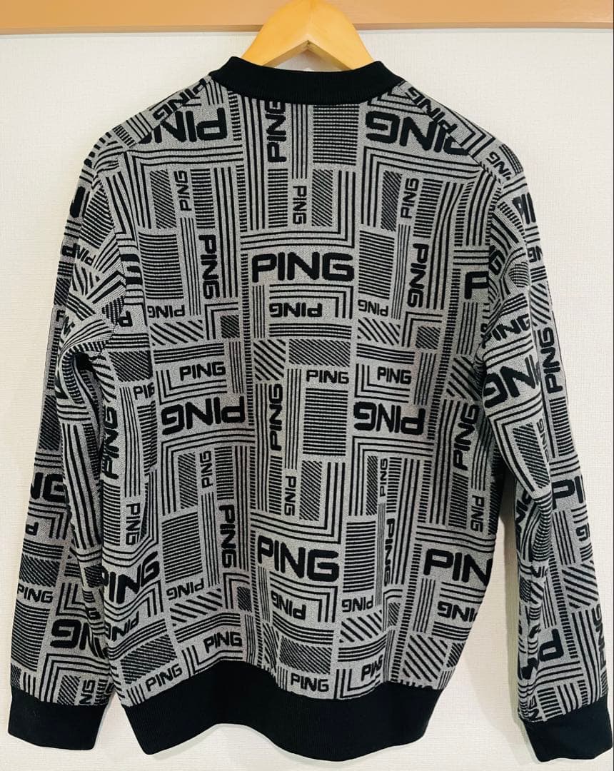 PING クルーネックセーター ゴルフウェア