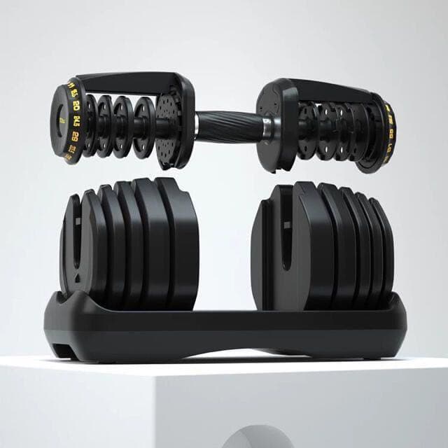 調整式ダンベル95LBx2セット可変式ダンベル筋トレ 15段階調節