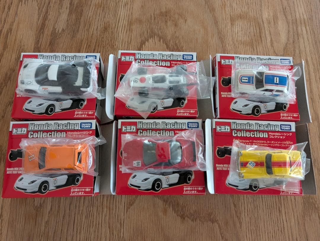 トミカ ホンダ レーシングカーコレクション 6台セット HONDA TOMICA