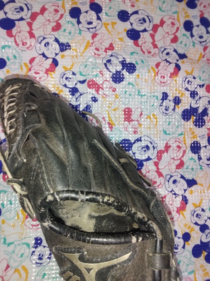 Mizuno 軟式グローブ 黒 　右