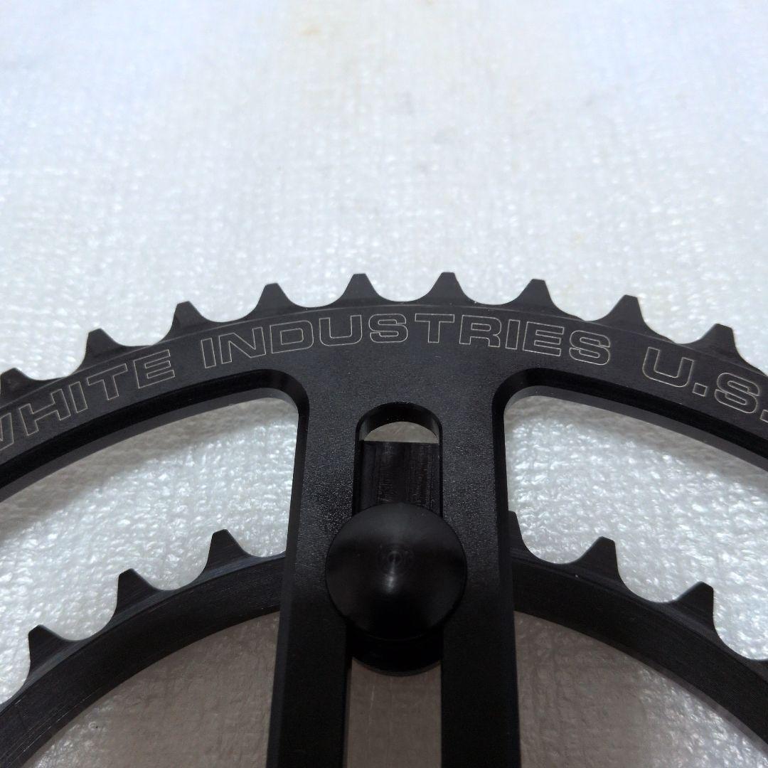 White Industries クランク ポリッシュ170ミリ50t-34t