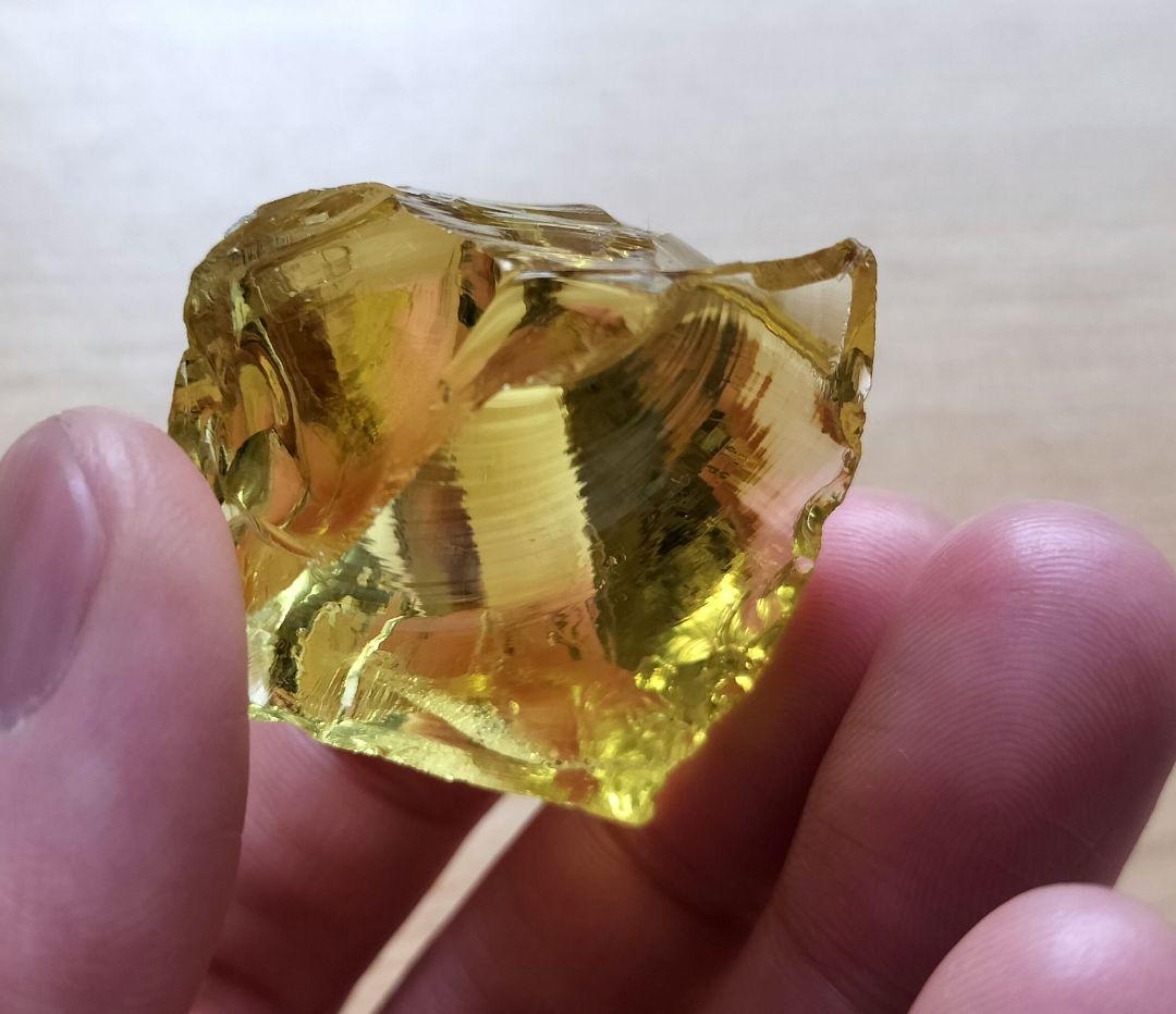 アンダラクリスタル シエラネバダ産 イエロー 36g 原石