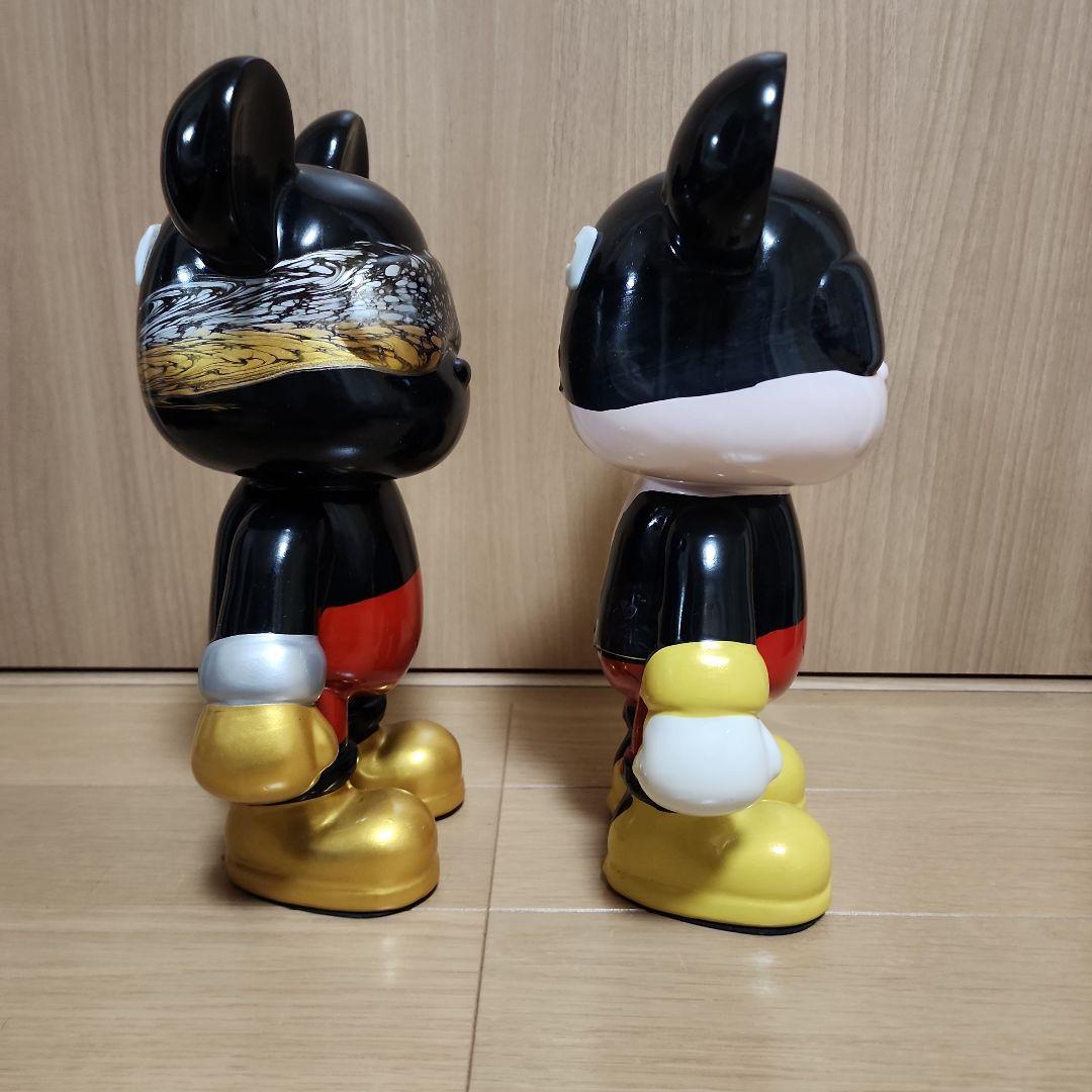 流体アート ネズミのキャラクターがモチーフアート！セットで！