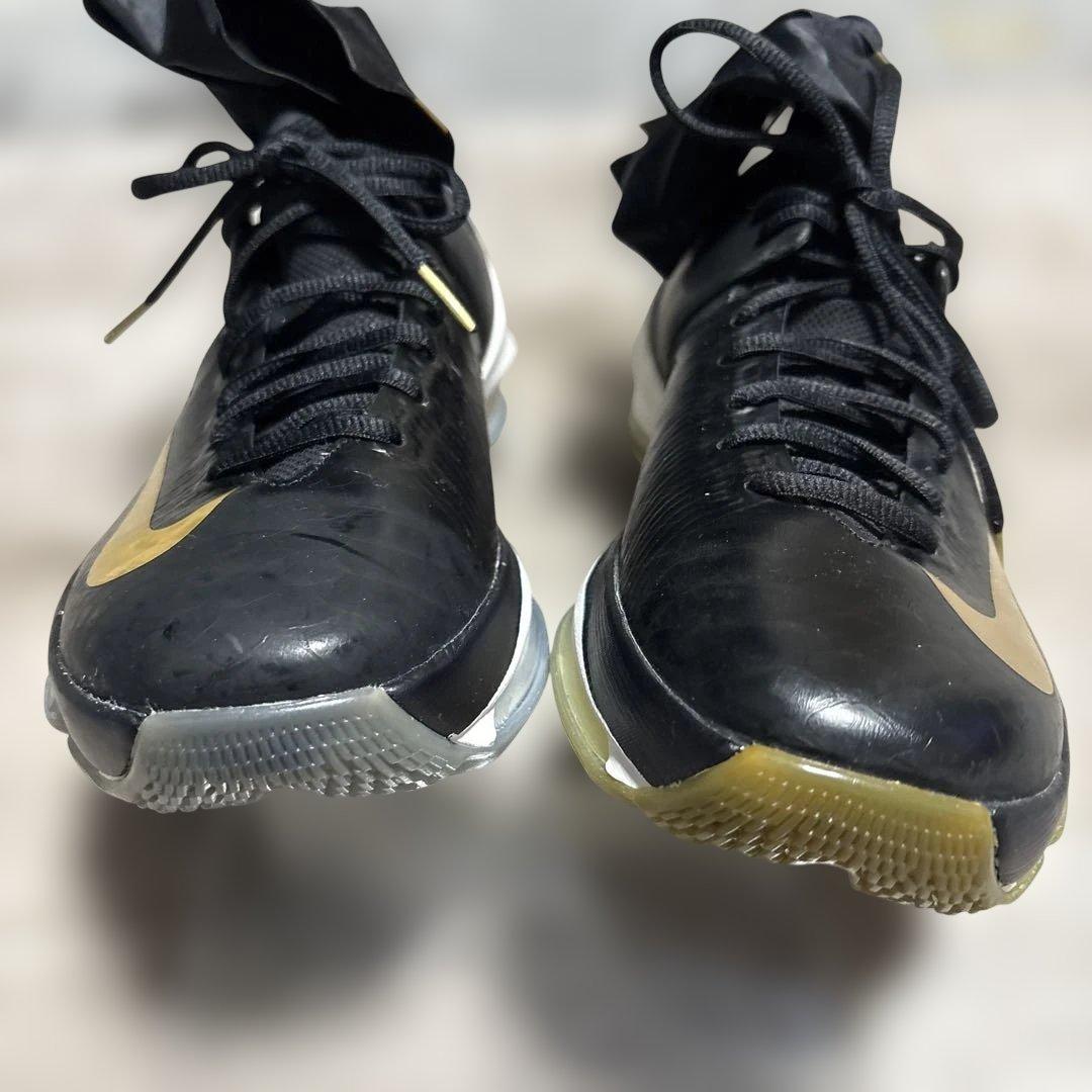 Nike バスケットボールシューズ ブラック/ゴールド