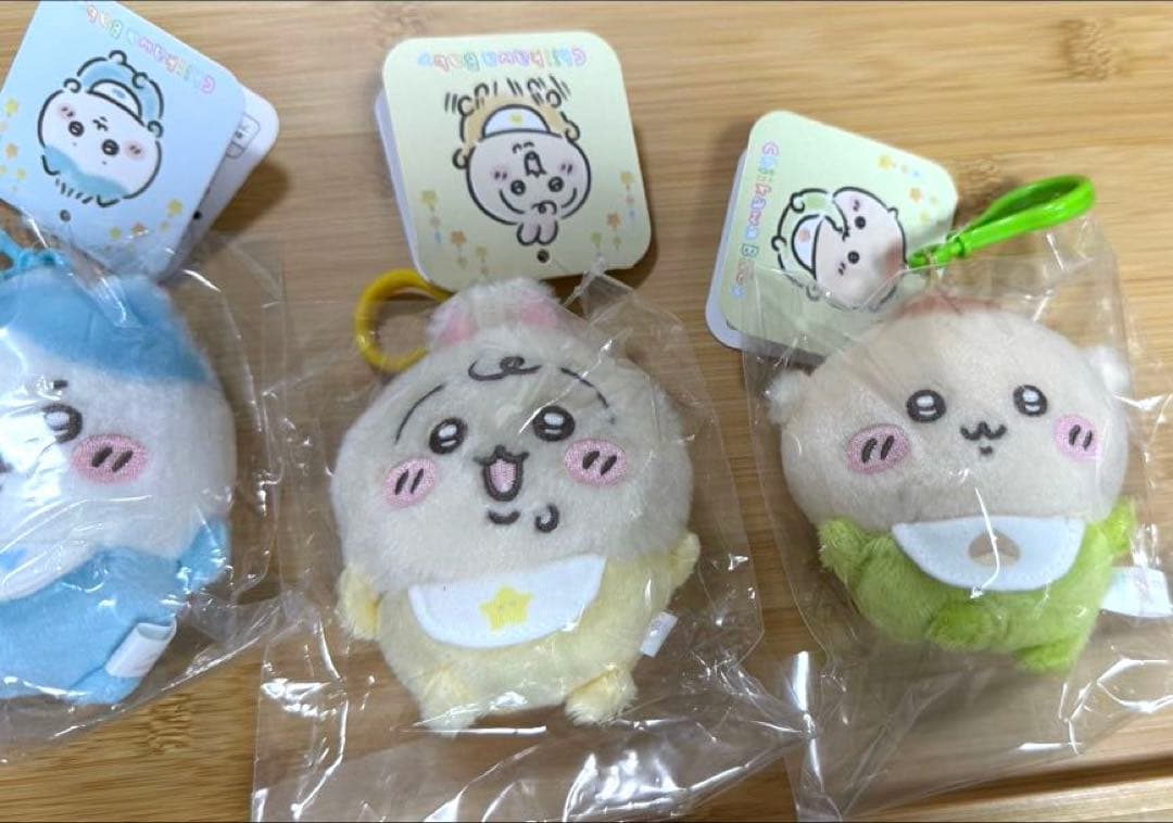 ちいかわベビー　Chiikawa Baby マスコット　4点セット