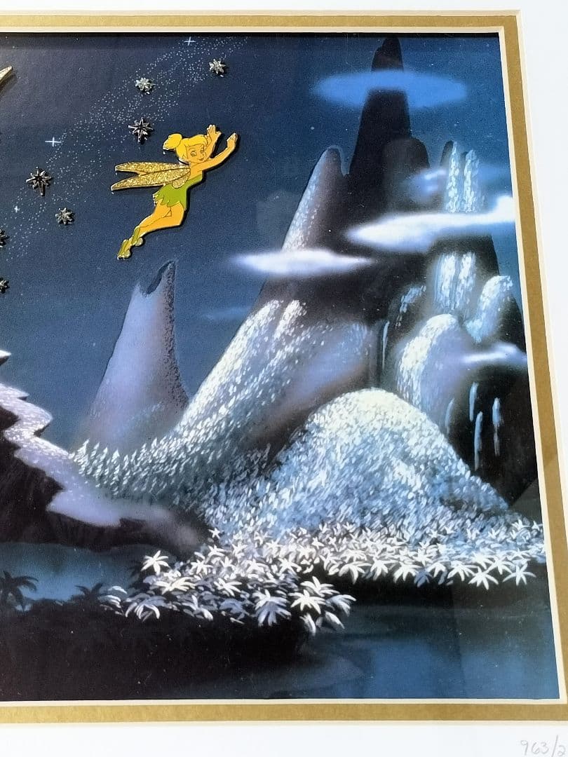 L*J様 ディズニー　ティンカーベル　ピンバッジ絵画　限定2500　ピーター・パ