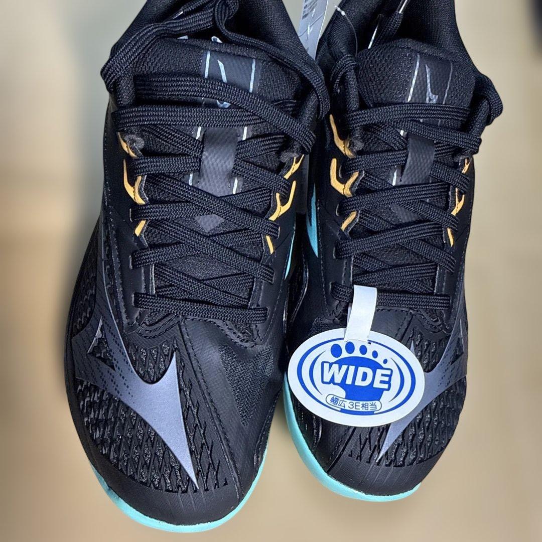 Mizuno テニスシューズ ワイド ブラック