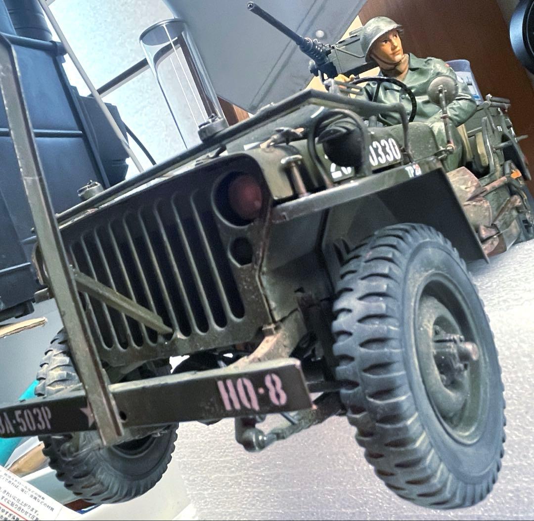 米陸軍 1/4トン 4X4 G503 ユーティリティトラック完成品
