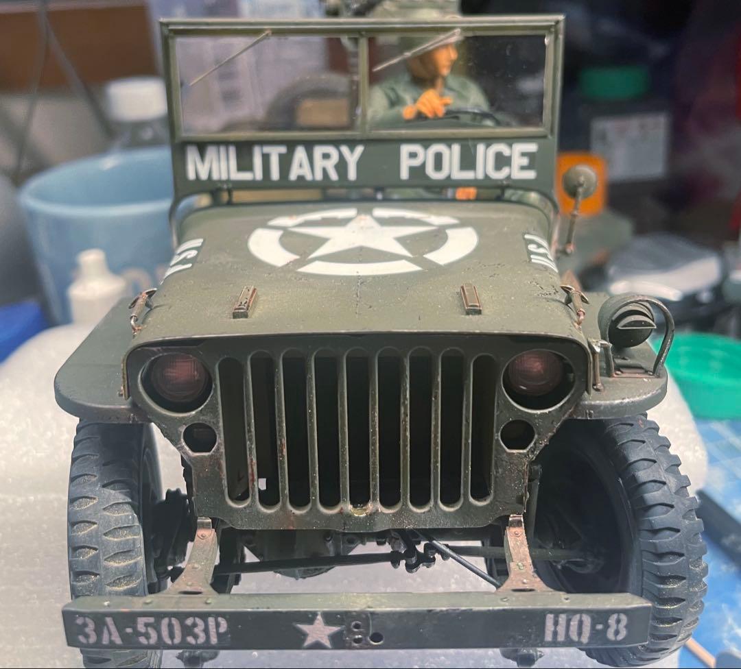 米陸軍 1/4トン 4X4 G503 ユーティリティトラック完成品