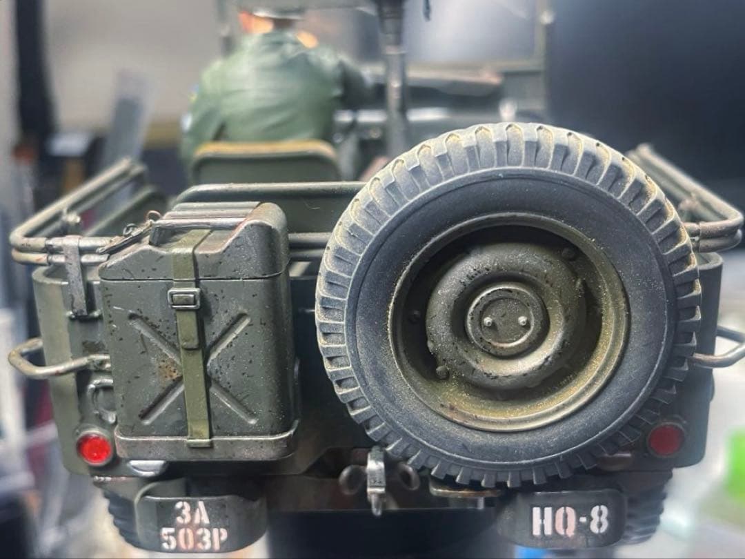 米陸軍 1/4トン 4X4 G503 ユーティリティトラック完成品