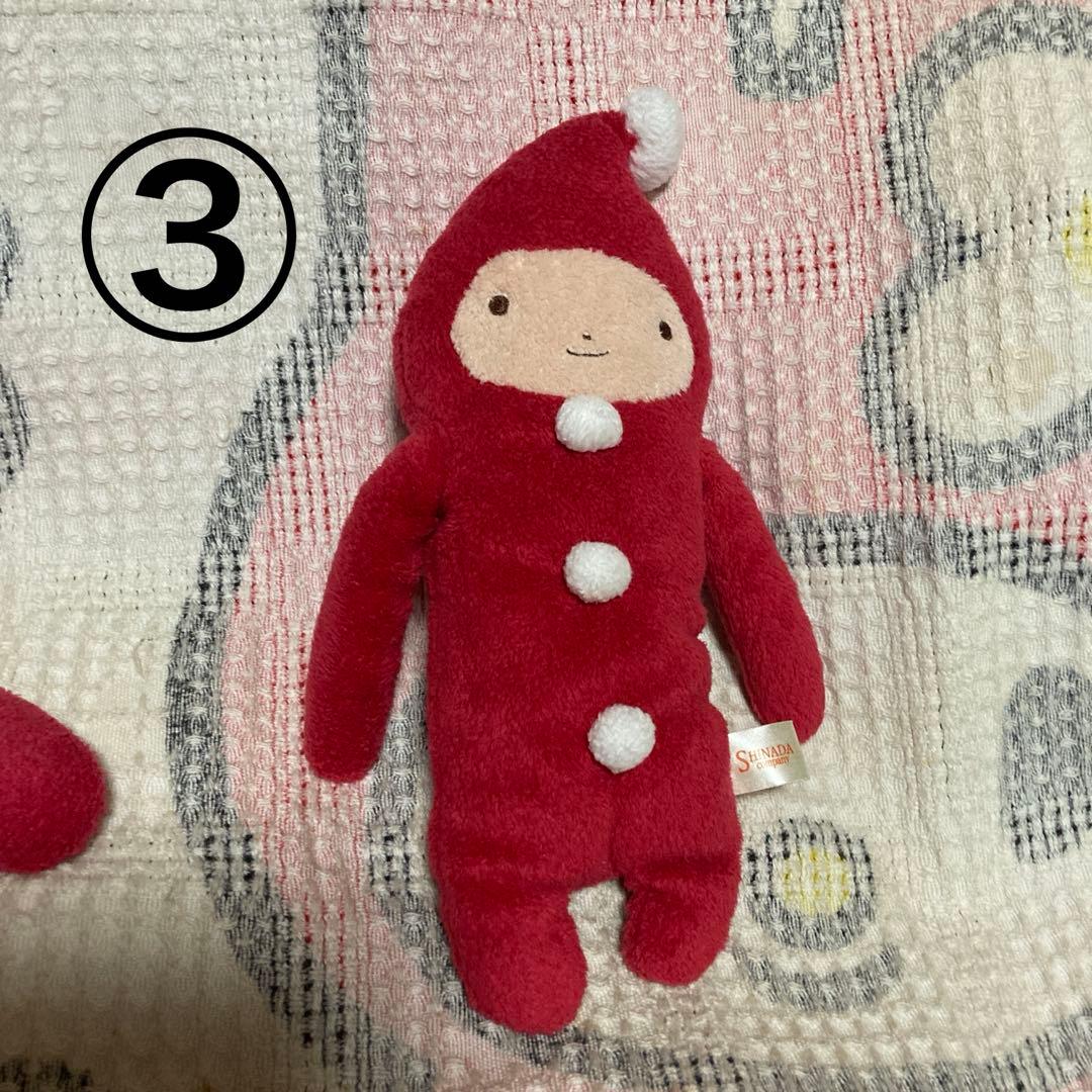 SHINADA シナダ　ぬいぐるみ　6コ　中古品　バラ売り不可　フモフモさん