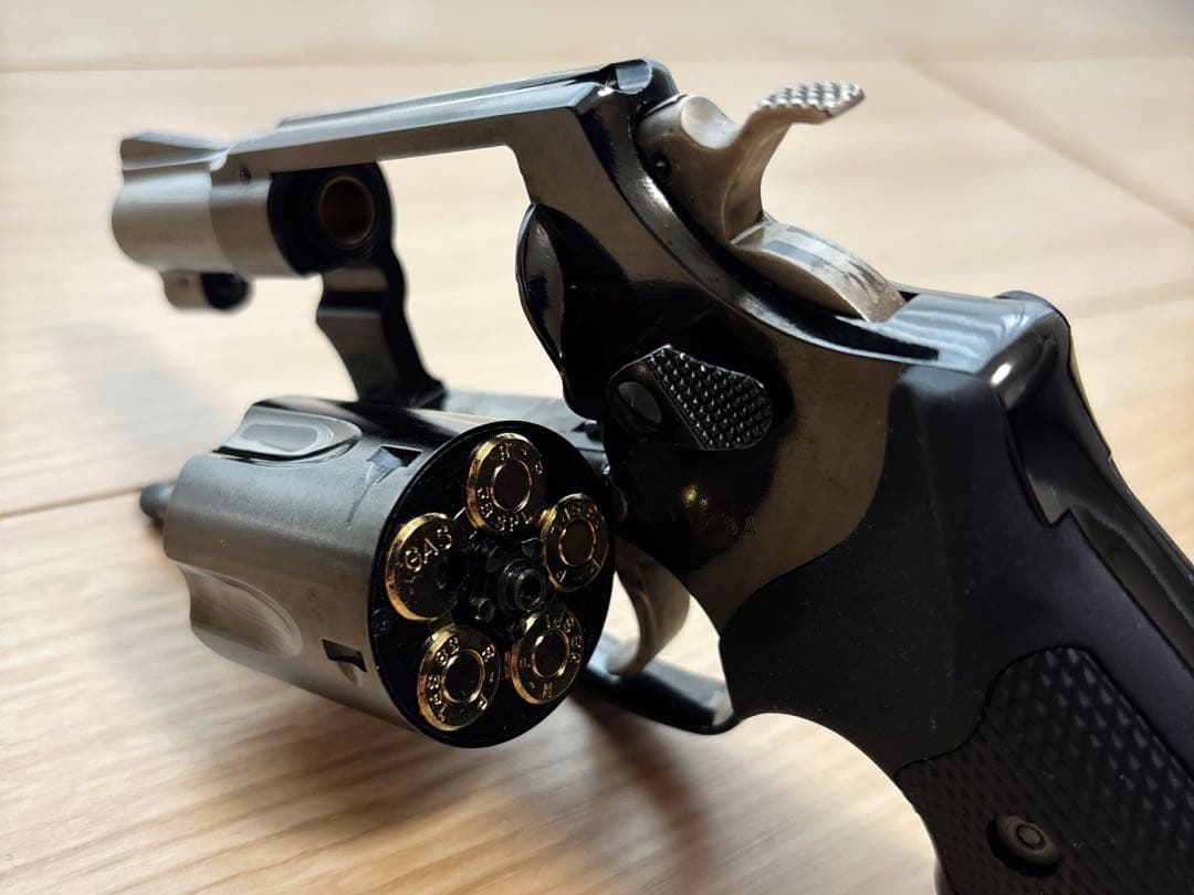 タナカ S&W M37 J-Police スチール・ジュピターフィニッシュ
