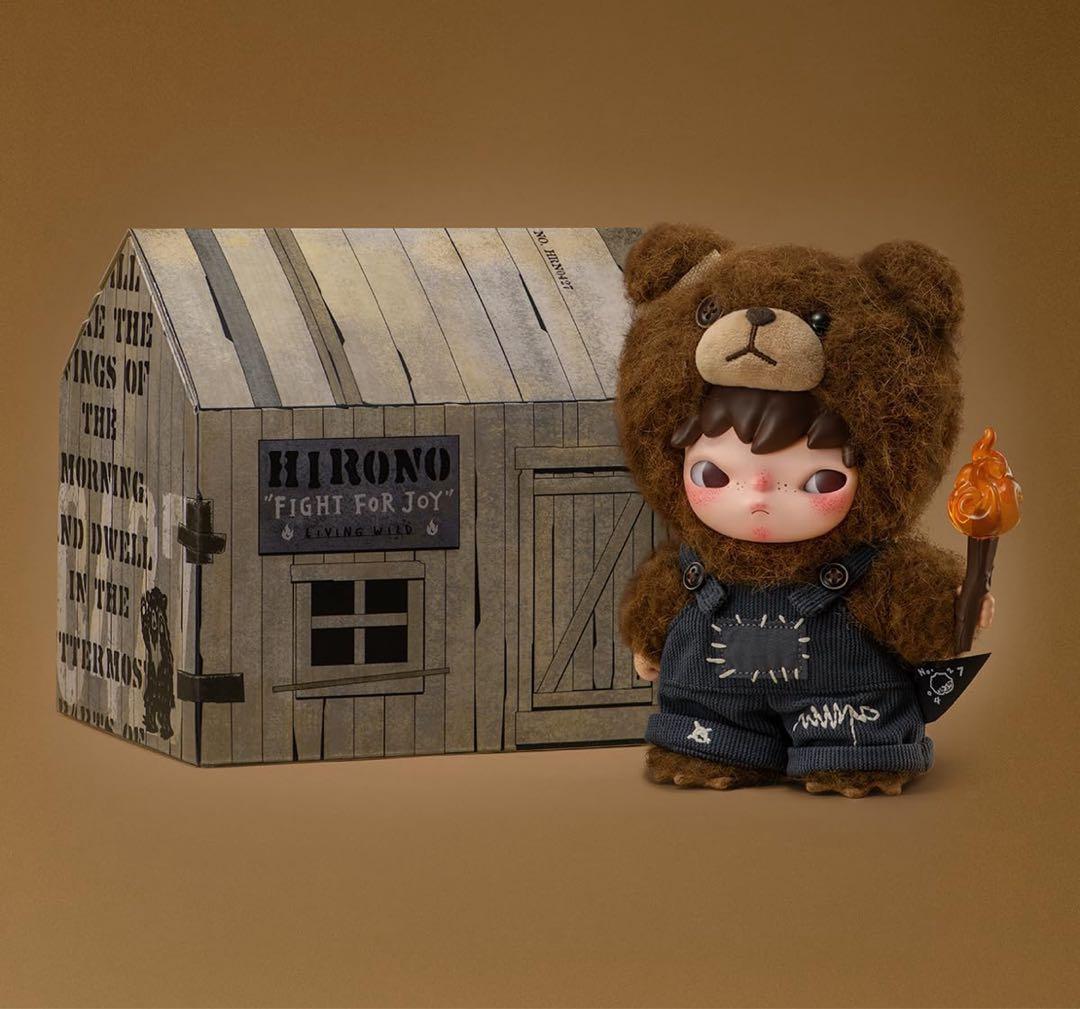 Hirono Living Wild Fight for Joy ぬいぐるみ