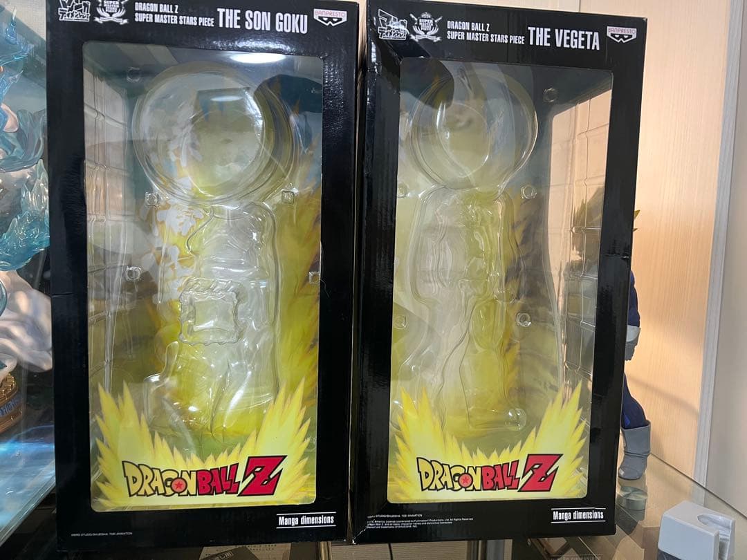 2台セットマンガディメンションズ　SMSP 海外正規品　初版孫悟空、ベジータ