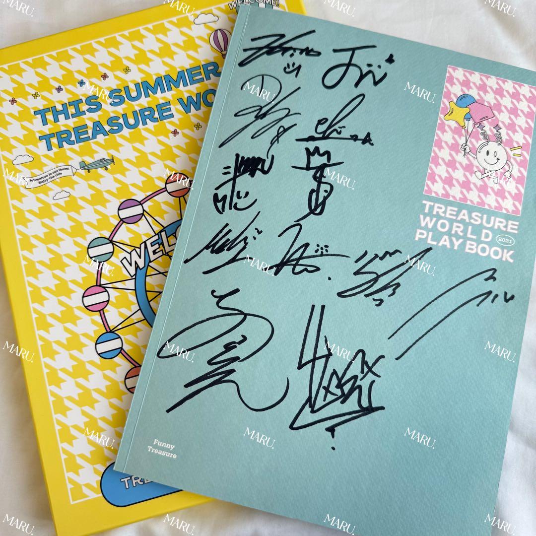 TREASURE WORLD PLAY BOOK 直筆サイン入り